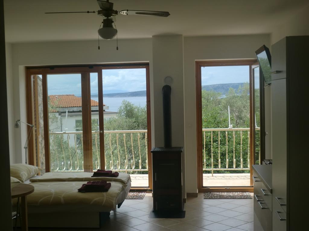 קרק Villa Splendissima Krk - Adults Only חדר תמונה